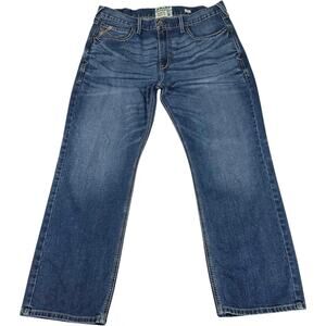 ARIAT Slim Straight M7 Jeans Men's 40x32 Medium Wash Ranch Cowboy Western Rodeo